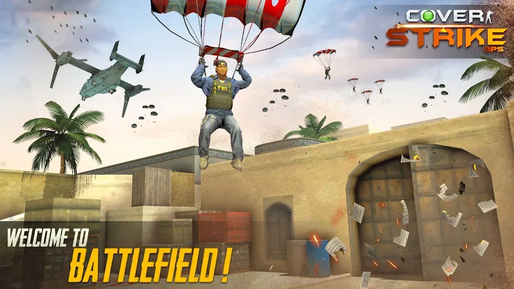 Cover Strike Ops FPS Gun Games  [МОД Unlimited Money] Screenshot 5