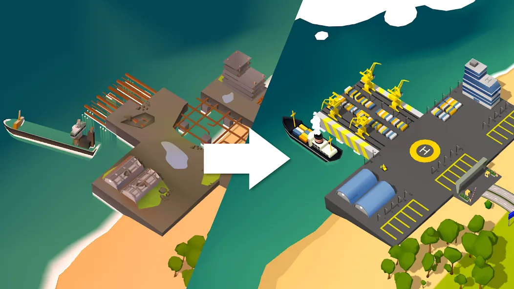 Transit King: Truck Simulator (Транзит Кинг Тайкун)  [МОД Бесконечные монеты] Screenshot 1