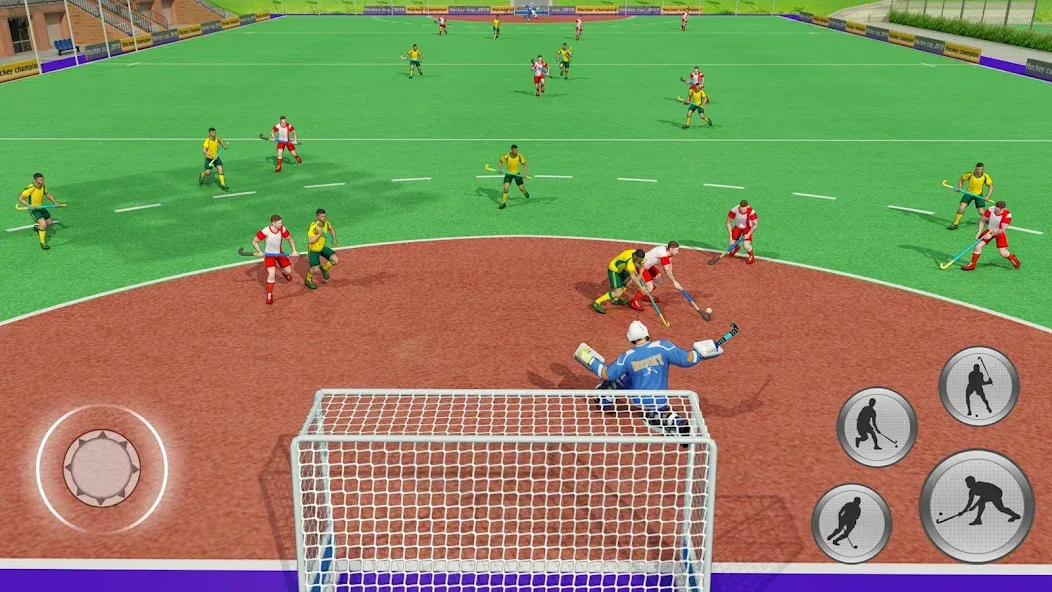 Field Hockey Game (Филдхоккей игра)  [МОД Бесконечные монеты] Screenshot 2