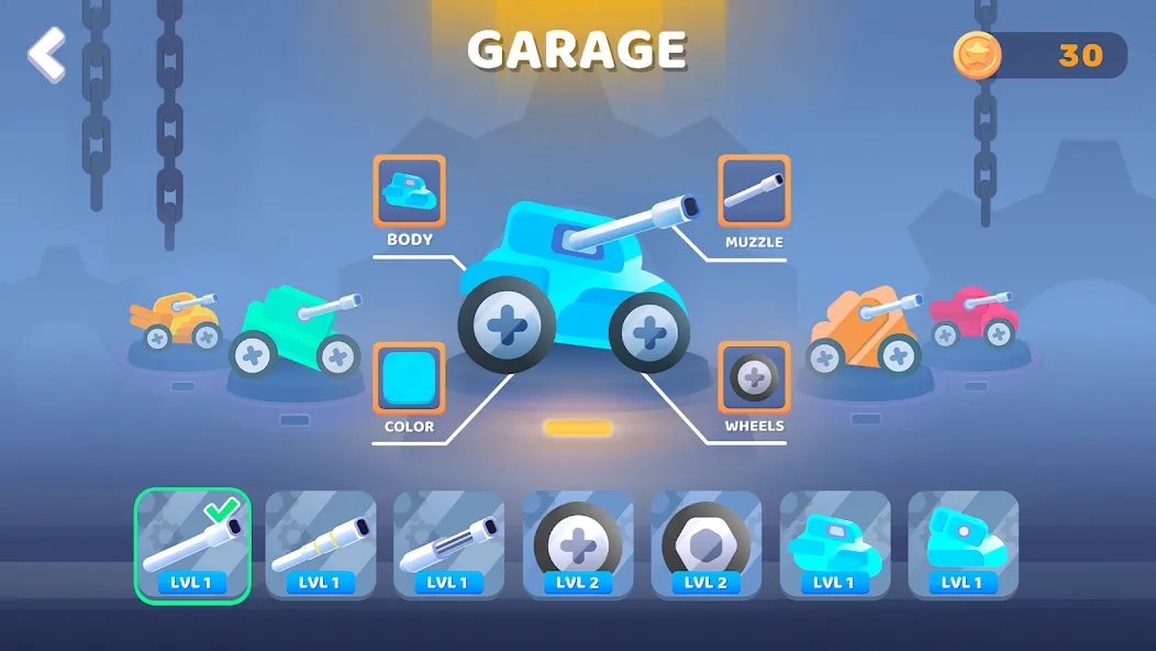 Mad Royale io – Tank Battle (Мад Рояль ио)  [МОД Unlimited Money] Screenshot 2