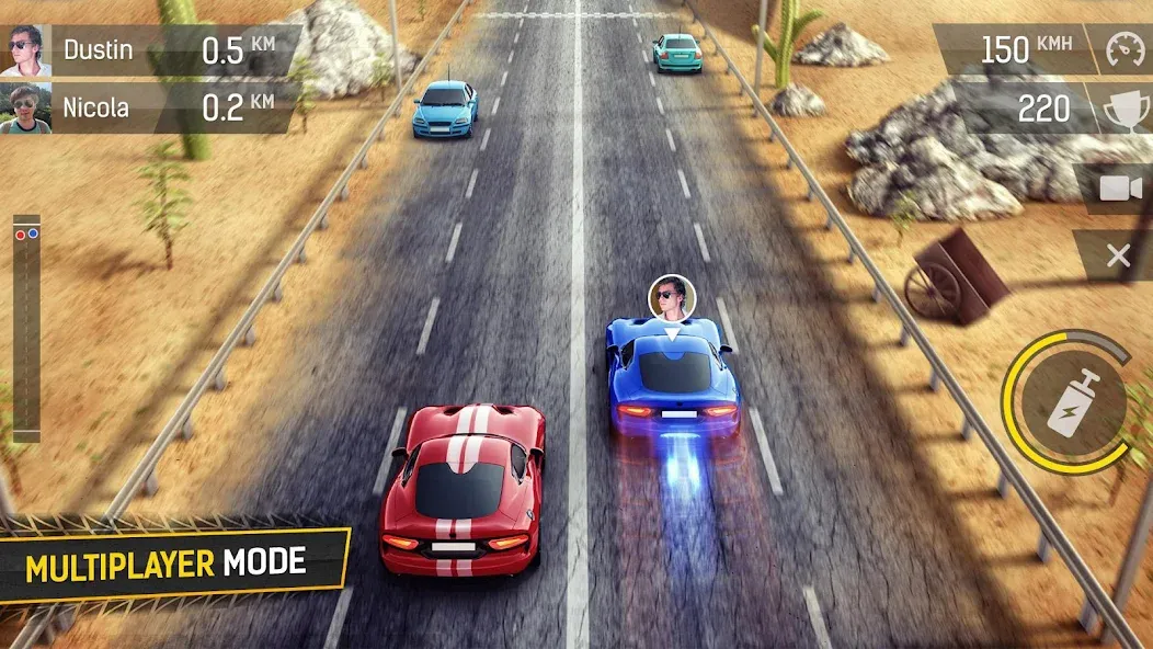 Racing Fever (Рейсинг Фивер)  [МОД Menu] Screenshot 2