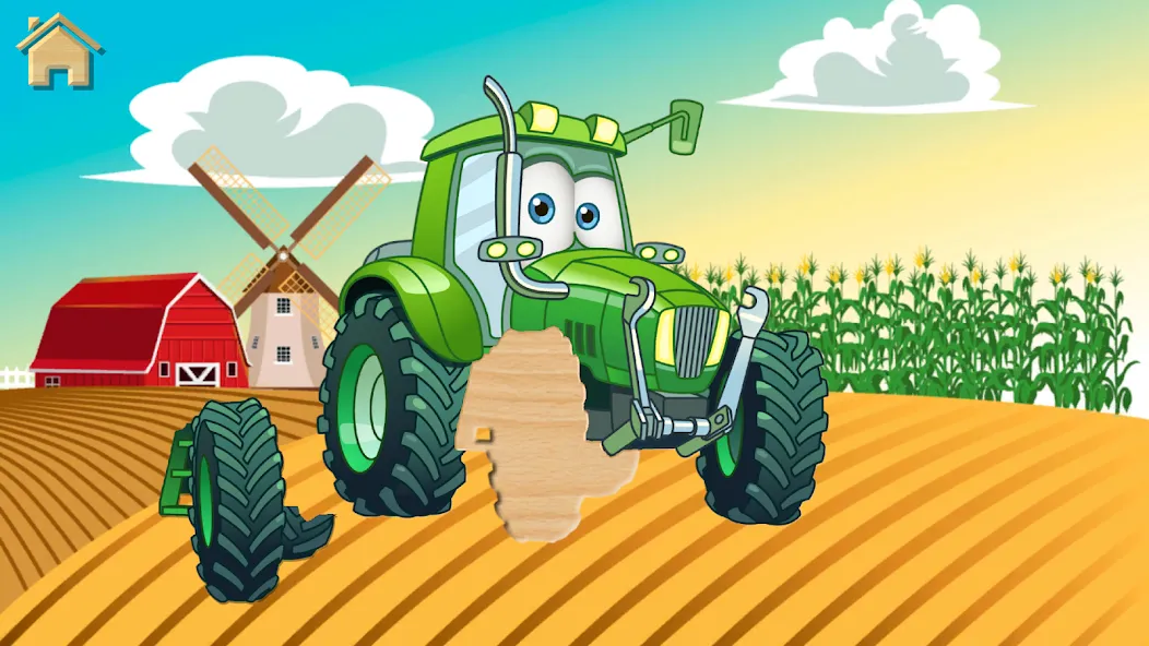 Car Puzzles for Toddlers  [МОД Меню] Screenshot 1