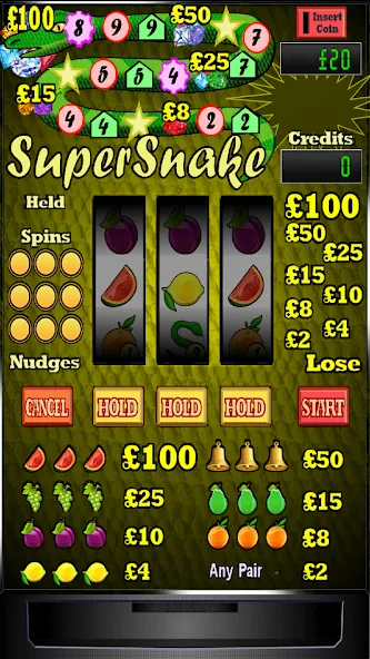 Super Snake Slot Machine  [МОД Unlimited Money] Screenshot 1