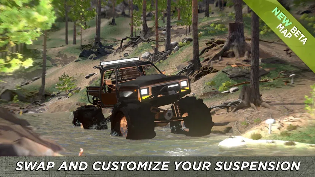 4x4 Mania: SUV Racing (х4 Мания)  [МОД Бесконечные монеты] Screenshot 2