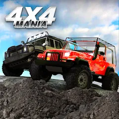 Взлом 4x4 Mania: SUV Racing (х4 Мания)  [МОД Бесконечные монеты] - последняя версия apk на Андроид