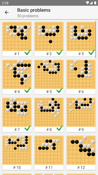 Tsumego Pro (Go Problems) (Цумего Про)  [МОД Unlocked] Screenshot 2