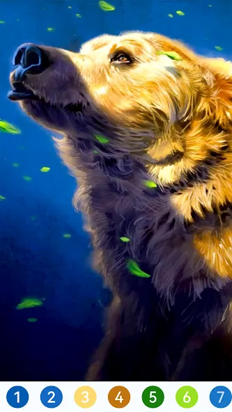 Animal Paint by Number Game (Анимал Пэйнт бай Намбер Гэйм)  [МОД Menu] Screenshot 5