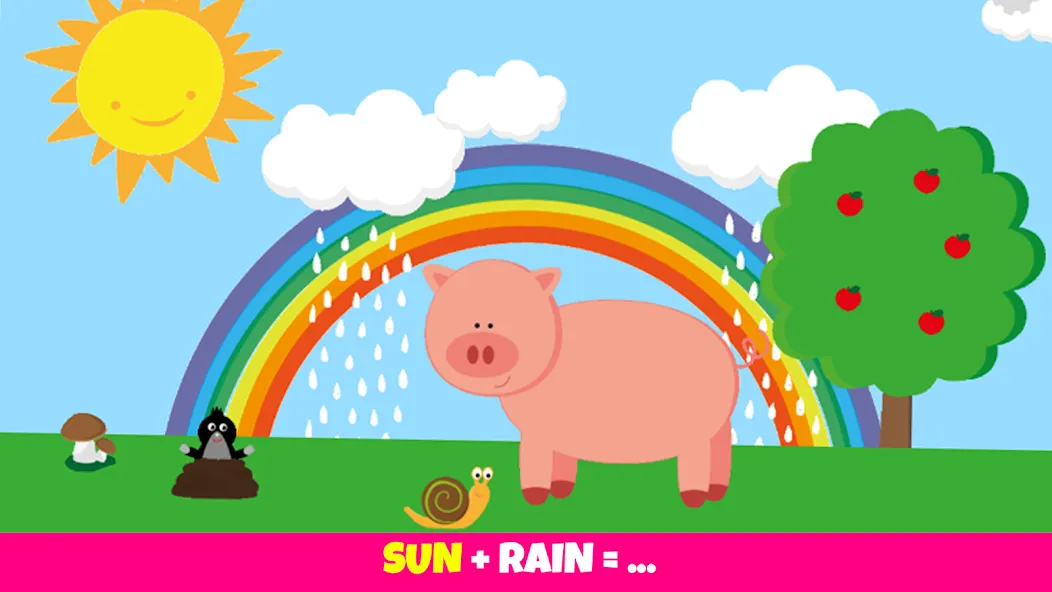 Animals, kids game from 1 year  [МОД Unlimited Money] Screenshot 4