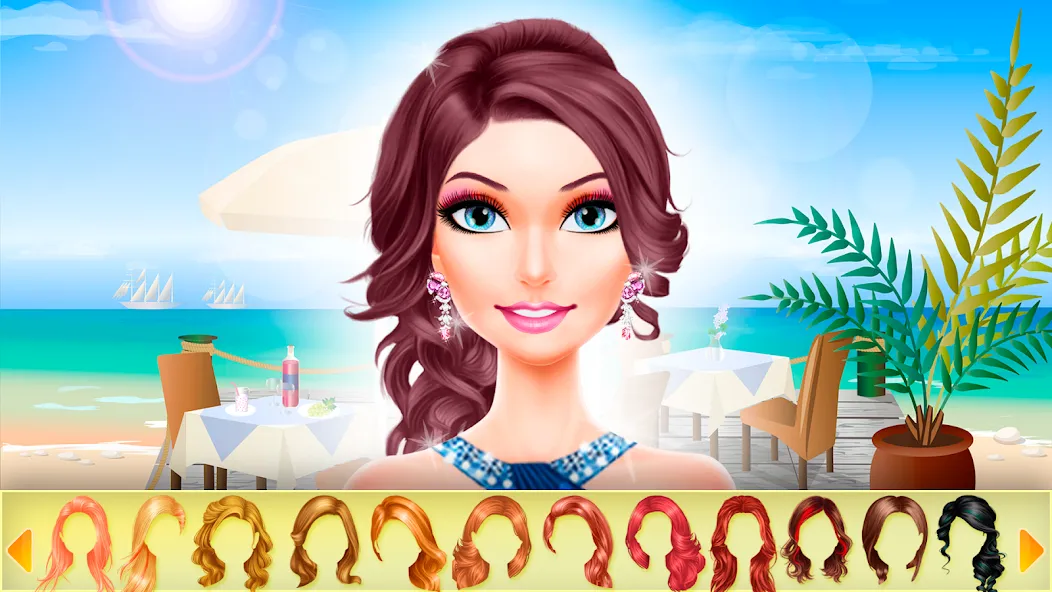 Makeup games makeover dress up  [МОД Unlimited Money] Screenshot 4