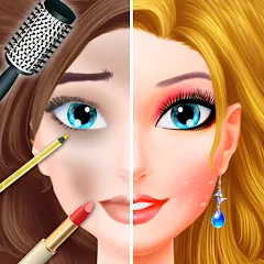 Взлом Makeup games makeover dress up  [МОД Unlimited Money] - последняя версия apk на Андроид