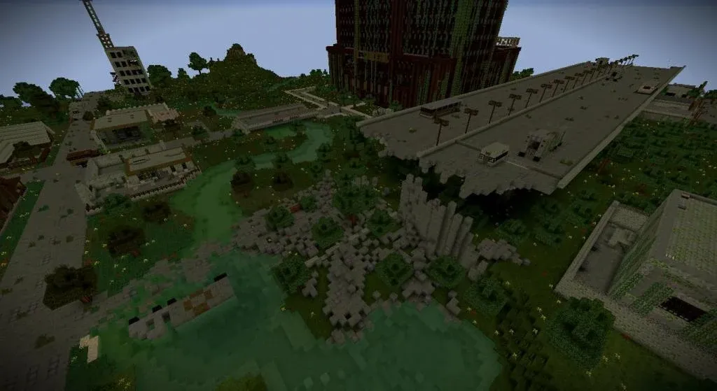 Zombie Apocalypse map for MCPE  [МОД Все открыто] Screenshot 3