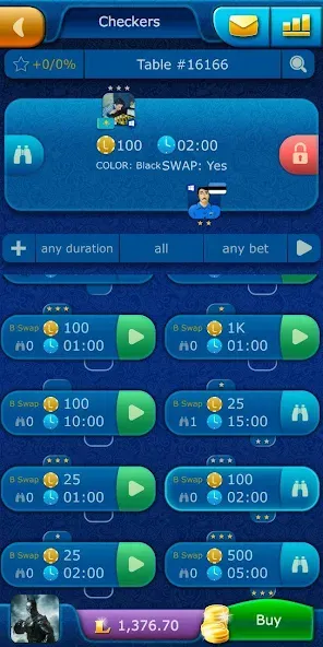 Checkers LiveGames online  [МОД Бесконечные монеты] Screenshot 3