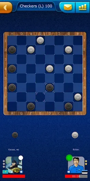 Checkers LiveGames online  [МОД Бесконечные монеты] Screenshot 4