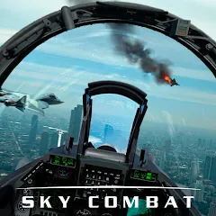 Скачать взломанную Sky Combat: War Planes Online (Скай Комбат)  [МОД Menu] - полная версия apk на Андроид