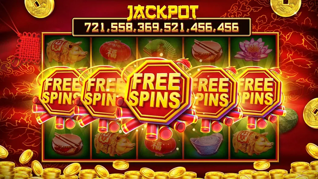 Winning Slots Las Vegas Casino (Виннинг Слотс Лас Вегас Казино)  [МОД Mega Pack] Screenshot 4