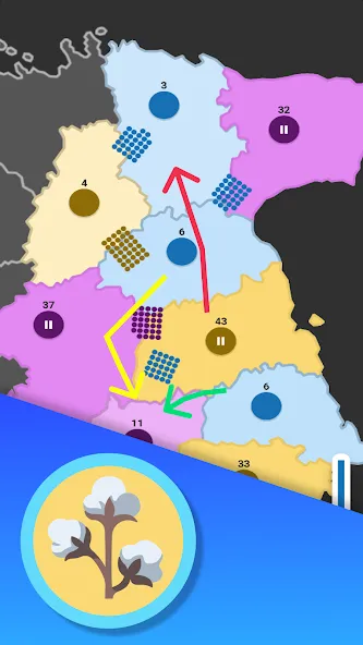 Territory games: tactics war (Тактикс ио)  [МОД Меню] Screenshot 4