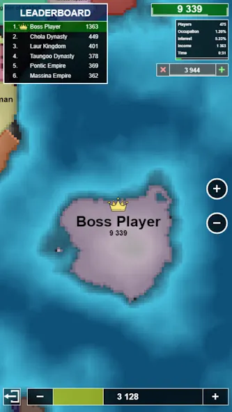 Territorial.io  [МОД Menu] Screenshot 4