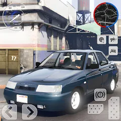 Взломанная Drift 2110: Russian Tuning VAZ  [МОД Меню] - стабильная версия apk на Андроид