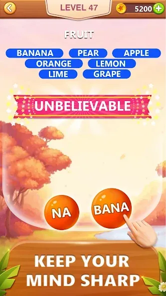 Word Bubble Puzzle - Word Game  [МОД Много денег] Screenshot 3