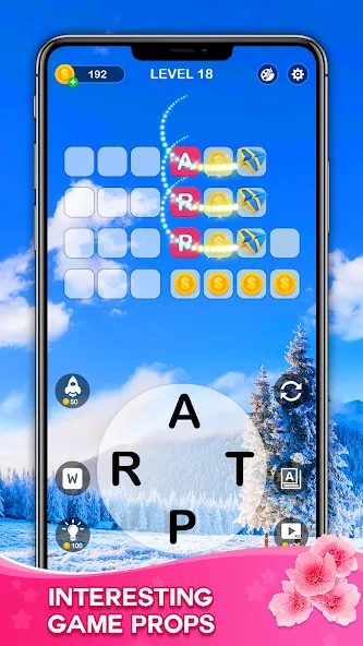 Word Connect - Train Brain (Ворд Коннект)  [МОД Unlocked] Screenshot 3