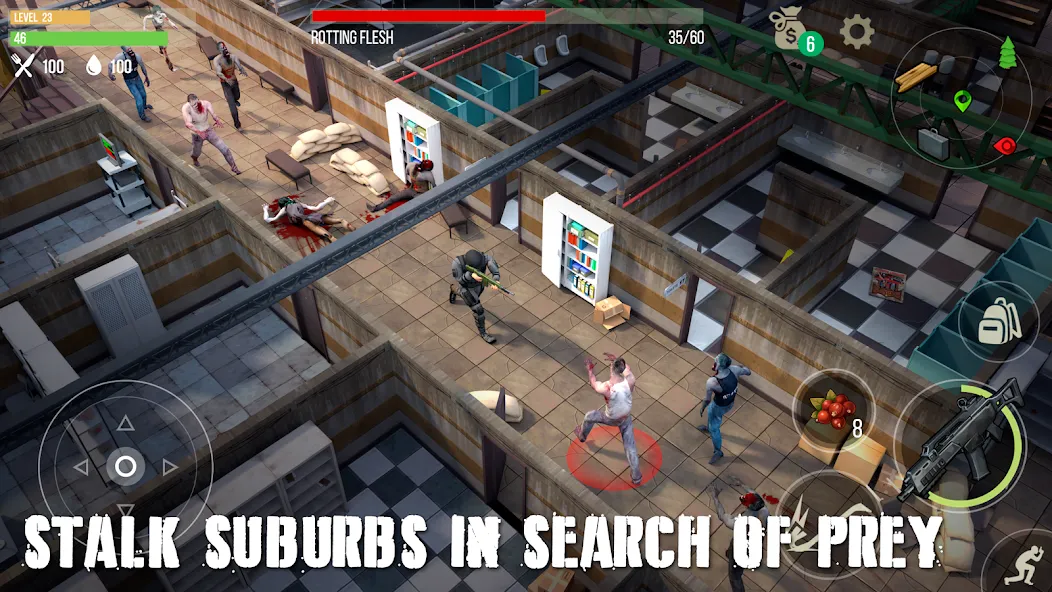 Prey Day: Zombie Survival (Прей Дей)  [МОД Бесконечные деньги] Screenshot 4